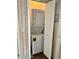 Stackable washer and dryer in a closet at 9502 Knights Ct., Myrtle Beach, SC 29572