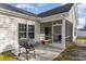 Backyard with grill and screened porch at 1000 Marley St., Conway, SC 29526