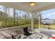 Relaxing screened porch overlooking backyard at 1000 Marley St., Conway, SC 29526