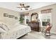 Bedroom with king bed and rocking chair at 1001 World Tour Blvd. # 101A, Myrtle Beach, SC 29579