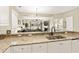 Kitchen with granite countertops and view of living room at 1001 World Tour Blvd. # 101A, Myrtle Beach, SC 29579