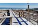 Convenient beach access boardwalk with ocean view at 102 Seaview Loop, Pawleys Island, SC 29585