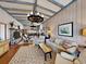 Open living space with hardwood floors and comfy seating at 102 Seaview Loop, Pawleys Island, SC 29585