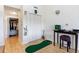 Hallway with closet and putting green at 1880 Colony Dr. # 12-H, Surfside Beach, SC 29575