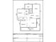 Layout of the home showing the floor plan including the living room, kitchen, bedrooms, and baths at 1900 Shell Ct., Surfside Beach, SC 29575