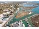 Aerial view of waterfront, marina, and boats at 192 Sea Shell Dr. # 22, Murrells Inlet, SC 29576