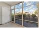 Screened porch with view of backyard at 192 Sea Shell Dr. # 22, Murrells Inlet, SC 29576