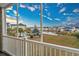 Enjoy a picturesque view of the community pool and pond from the private, screened in patio at 2060 Cross Gate Blvd. # 204, Surfside Beach, SC 29575