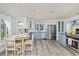 Bright kitchen with stainless steel appliances and granite countertops at 21 Pine Valley Ln., Surfside Beach, SC 29575