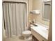 Well-maintained bathroom with a shower-tub combo and ample counter space at 2504 Ocean Blvd. N # 232, Myrtle Beach, SC 29577