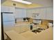 Efficient kitchen with white cabinetry, essential appliances, and neutral countertops at 2504 Ocean Blvd. N # 232, Myrtle Beach, SC 29577