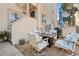 Inviting patio with a fire pit and comfortable seating at 400 Hillside Dr. N # 302C, North Myrtle Beach, SC 29582