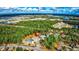 Aerial view of property highlighting location near lake and community at 4382 Saint Annes Ct., Myrtle Beach, SC 29579