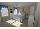 Cozy bedroom featuring natural light, ceiling fan, and carpeted floors at 4657 Fringetree Dr. # C, Murrells Inlet, SC 29576