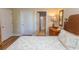 King bedroom with en-suite bathroom and walk-in closet at 5801 Oyster Catcher Dr. # 1624, North Myrtle Beach, SC 29582