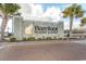 Barefoot Resort and Golf community entrance sign at 5801 Oyster Catcher Dr. # 1624, North Myrtle Beach, SC 29582