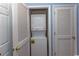 Stackable washer and dryer in a compact laundry closet at 5801 Oyster Catcher Dr. # 1624, North Myrtle Beach, SC 29582