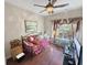 Bedroom with daybed, window seating, and hardwood floors at 786 Savannah Dr., Pawleys Island, SC 29585