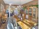 Bright dining room with a view into the living room and access to the kitchen at 786 Savannah Dr., Pawleys Island, SC 29585