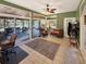 Sunroom features a sitting area with access to a screened porch at 786 Savannah Dr., Pawleys Island, SC 29585