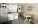 Efficient kitchenette with microwave, stove, and refrigerator at 1207 S Ocean Blvd. # 20207, Myrtle Beach, SC 29577
