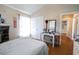 Bedroom with hardwood floors and access to hallway at 130 Lions Paw Ct., Loris, SC 29569