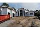 Front exterior of a home under construction with an attached garage at 1526 Bellini Ct., Myrtle Beach, SC 29579