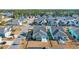 Aerial view of the home and neighborhood at 2083 Silver Island Way, Murrells Inlet, SC 29576