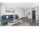 Living room features a comfortable sofa and coffee table at 210 75Th Ave N # 4011, Myrtle Beach, SC 29572