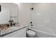 Bathroom with granite countertop and bathtub at 216 William Nobles Rd., Aynor, SC 29511