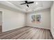 Bedroom with hardwood floors, recessed lighting, and a window at 216 William Nobles Rd., Aynor, SC 29511