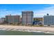 Oceanfront high rise building; sandy beach at 2201 Ocean Blvd. S # 1809, Myrtle Beach, SC 29577