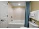 Bathroom featuring a tub and shower combination at 2201 Ocean Blvd. S # 1809, Myrtle Beach, SC 29577
