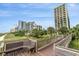 Convenient boardwalk access to the beach at 2310 North Ocean Blvd. # 605, Myrtle Beach, SC 29577
