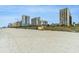 Expansive sandy beach with ocean view at 2310 North Ocean Blvd. # 605, Myrtle Beach, SC 29577