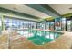 Indoor heated pool with large windows at 2310 North Ocean Blvd. # 605, Myrtle Beach, SC 29577