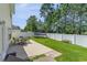 Inviting backyard with a patio, outdoor seating, and a trampoline for outdoor fun at 234 Sugar Mill Loop, Myrtle Beach, SC 29588
