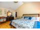 Relaxing main bedroom with a ceiling fan, walk-in closet and comfortable seating at 234 Sugar Mill Loop, Myrtle Beach, SC 29588