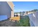Spacious backyard with a trampoline and grill at 281 Sugar Mill Loop, Myrtle Beach, SC 29588