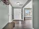 Bright entryway with light grey walls and wood-look floors at 281 Sugar Mill Loop, Myrtle Beach, SC 29588