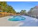 Community pool with surrounding trees at 281 Sugar Mill Loop, Myrtle Beach, SC 29588