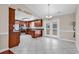 Spacious kitchen with stainless steel appliances and ample counter space at 290 Georgia Mae Loop, Conway, SC 29527