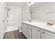 Clean bathroom with a double vanity and tub at 321 Seabert Rd. # 321, Myrtle Beach, SC 29579