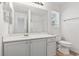 Clean bathroom with vanity, toilet, and mirror at 321 Seabert Rd. # 321, Myrtle Beach, SC 29579