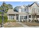 Two-story brick and siding townhouse with landscaped front yard at 321 Seabert Rd. # 321, Myrtle Beach, SC 29579