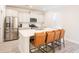 Modern kitchen with stainless steel appliances and kitchen island at 3339 Moss Bridge Ln., Myrtle Beach, SC 29579