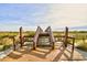 Convenient beach access walkway at 3601 S Ocean Blvd. # 7-E, North Myrtle Beach, SC 29582