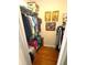 Well-organized walk-in closet with ample hanging and shelf space at 427 Colonial Trace Dr. # 1 E, Longs, SC 29568