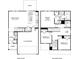Detailed home floor plan featuring a two-car garage, eat-in kitchen, and primary suite at 4807 Hopespring St., Myrtle Beach, SC 29579