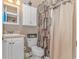 Bathroom with shower, toilet and vanity at 6001-1810 S Kings Hwy., Myrtle Beach, SC 29575